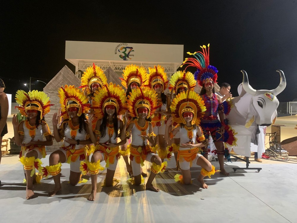 Escola Francisco dos Santos se apresenta 3ª Festa Caipira em Machadinho  