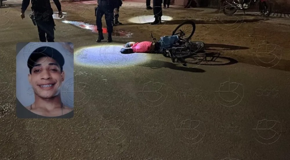 Jovem de 20 anos é morto a tiros enquanto andava de bicicleta