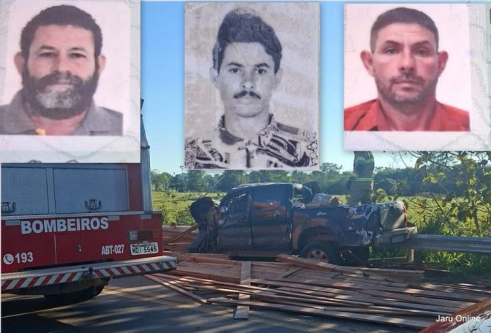 Contador e dois irmãos de Mirante da Serra são as vítimas do acidente na BR-364