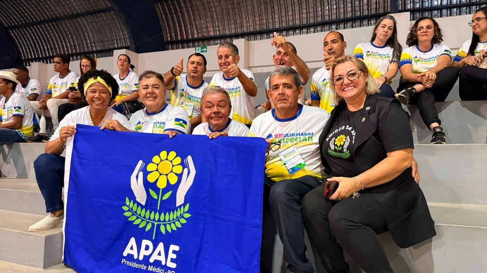 Deputada Sílvia Cristina participa da abertura da XII Olimpíadas Especiais da Apae