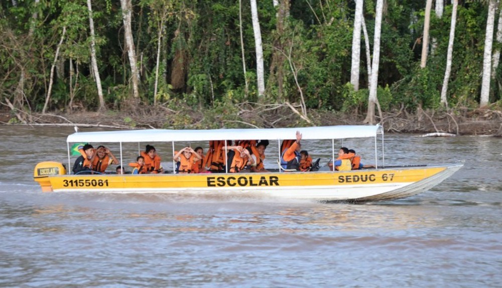 Com foco no direito à educação, MPRO viabilizou uso de 70 barcos que atendem comunidades ribeirinhas