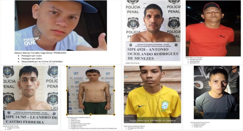 Oito criminosos morrem após troca de tiros com a Polícia Militar em Porto Velho