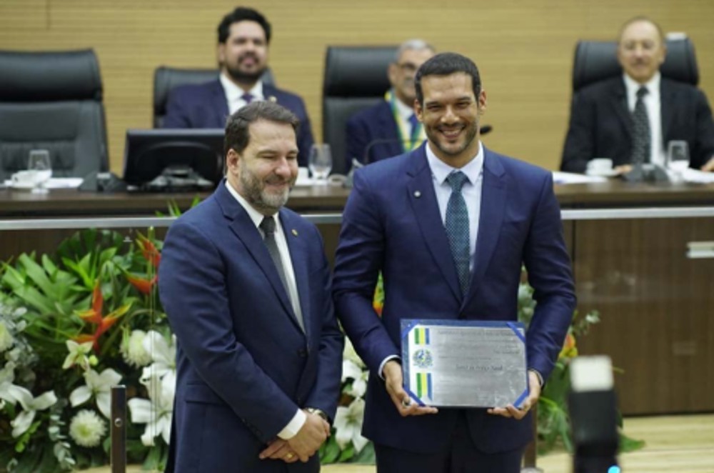 Assembleia Legislativa de RO concede Título de Cidadão Honorário ao presidente da CBF, Samir Xaud