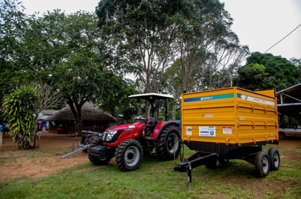 Governo de RO fortalece agricultura indígena com entrega de equipamentos em Alta Floresta d’Oeste