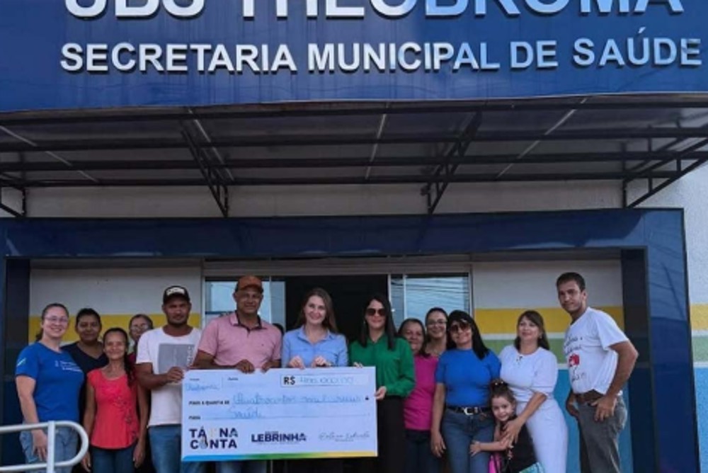 Deputada Lebrinha garante R$ 400 mil para reforçar a saúde do município de Theobroma