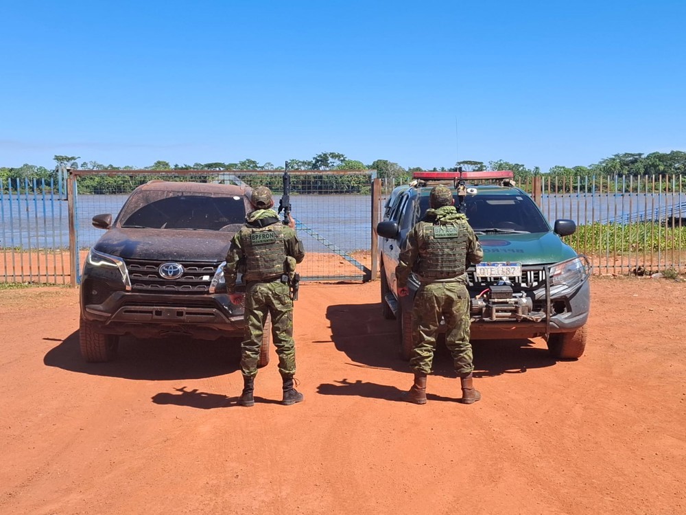 Polícia Militar de Rondônia recupera na Bolívia Hilux roubada no Brasil