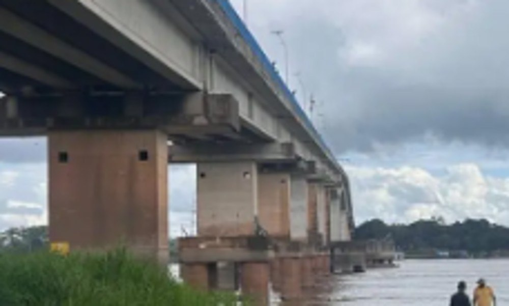 PM e Bombeiros são acionados após idoso pular da ponte do rio Madeira