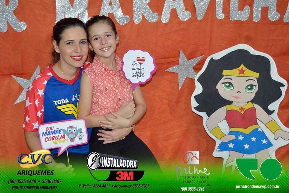 Comemoração Dia das Mães na Escola Monteiro Lobato - Primeiro Dia