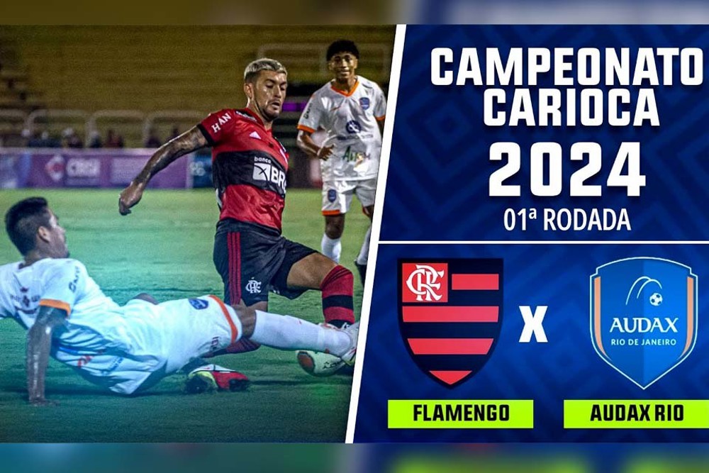 Flamengo inicia caminhada no Campeonato Carioca diante do Audax