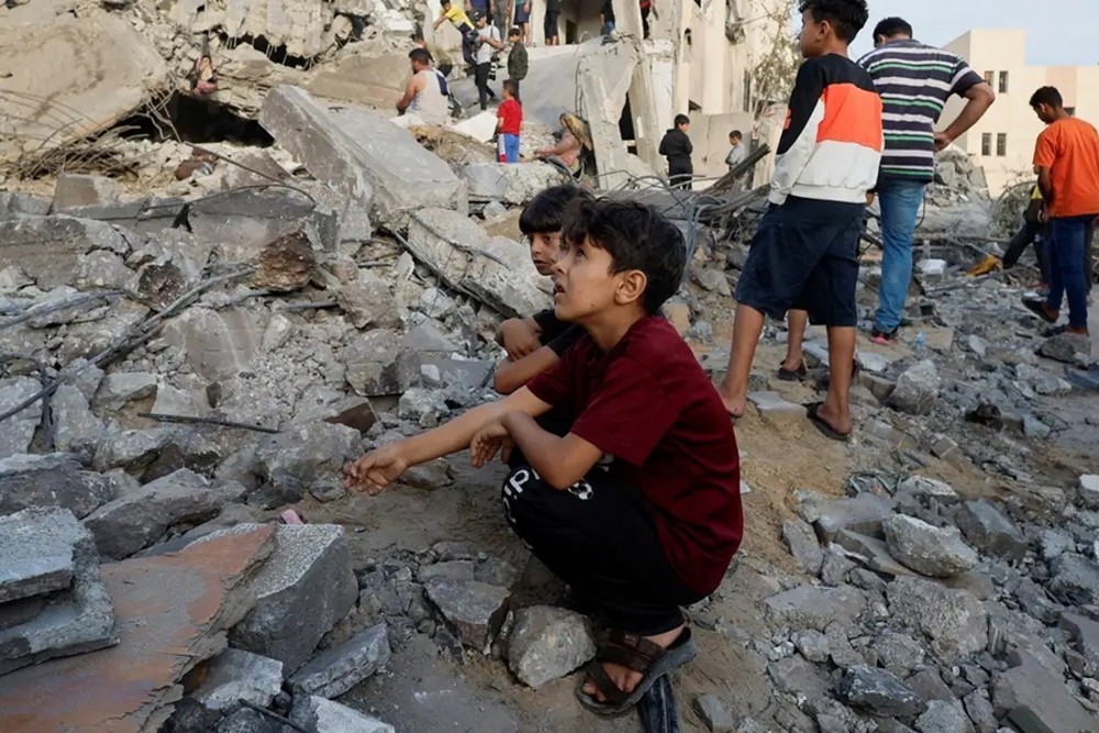  Mais crianças morreram em Gaza do que em 4 anos de guerras no mundo