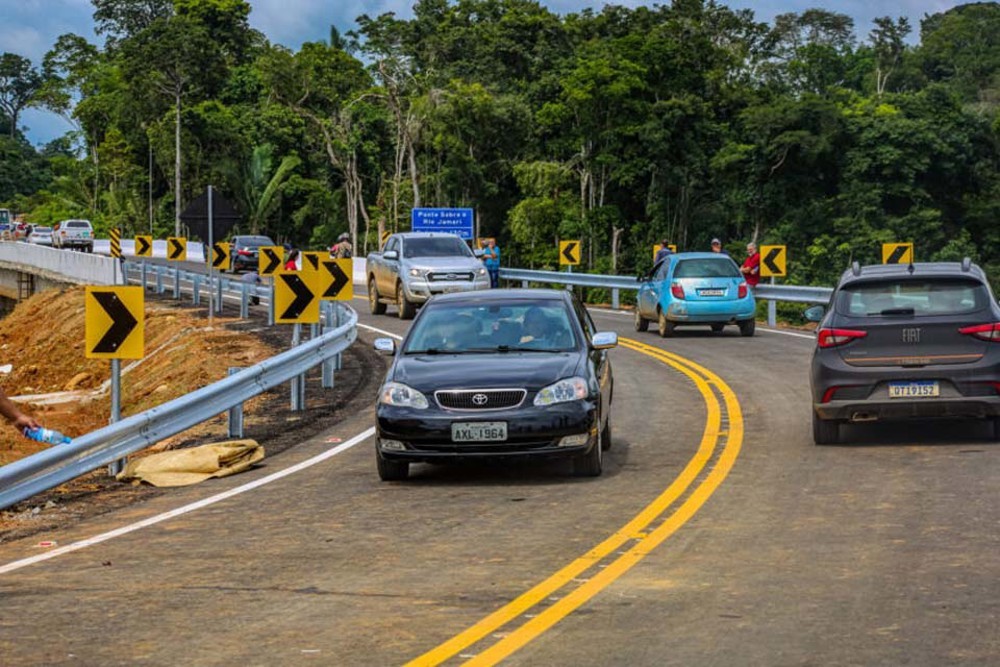 Novas pontes de concreto construídas pelo Governo de RO garantem o desenvolvimento do Vale do Jamari