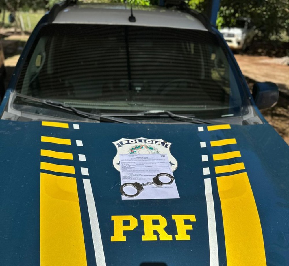 PRF recaptura foragido da Justiça acusado de Homicídio em Guajará-Mirim