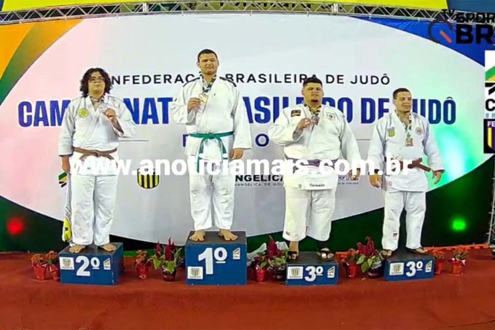 Judoca jaruense conquista ouro no Campeonato Brasileiro de Judô