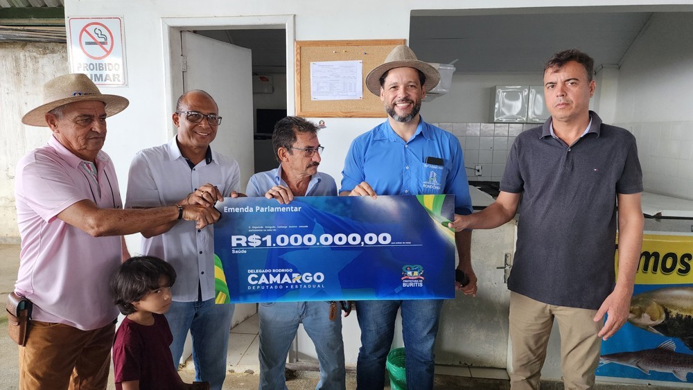 Delegado Camargo destina R$ 1 milhão para compra de equipamento hospitalar em Buritis