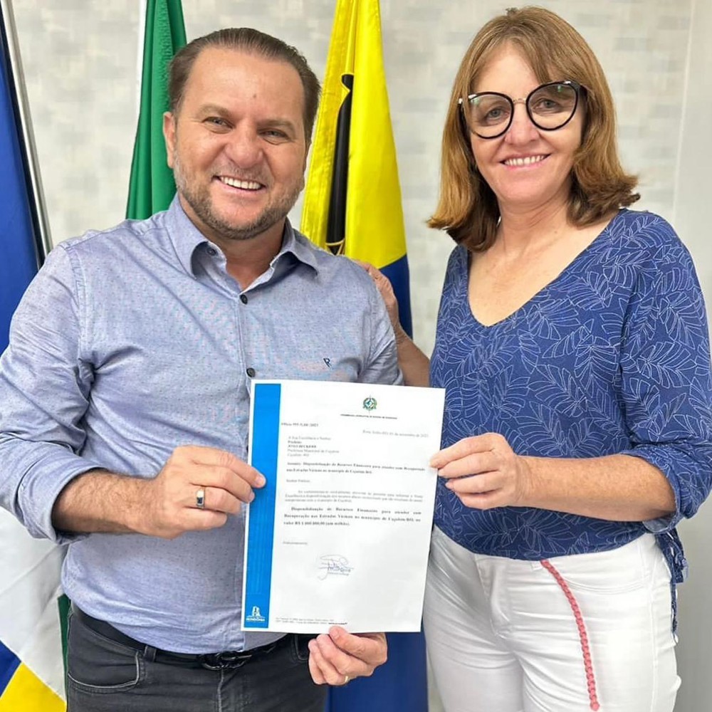 Cirone Deiró libera R$ 1 milhão para recuperação das estradas de Cujubim