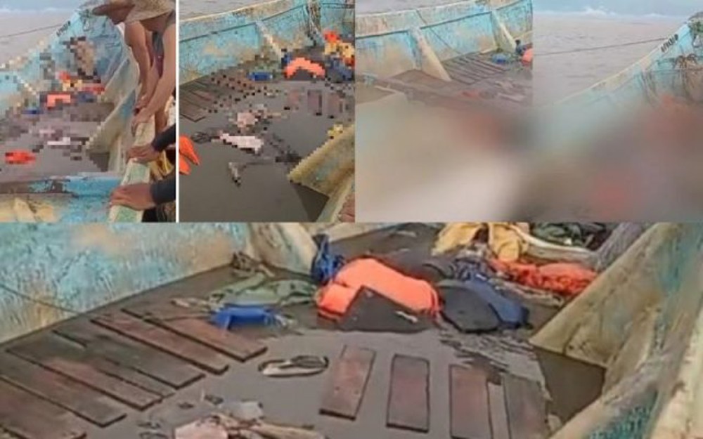 PF diz que corpos achados em embarcação no Pará eram de africanos
