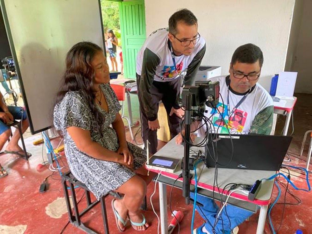 TRE-RO atendeu 120+ eleitores em ação itinerante nas comunidades indígenas da 1ªZona