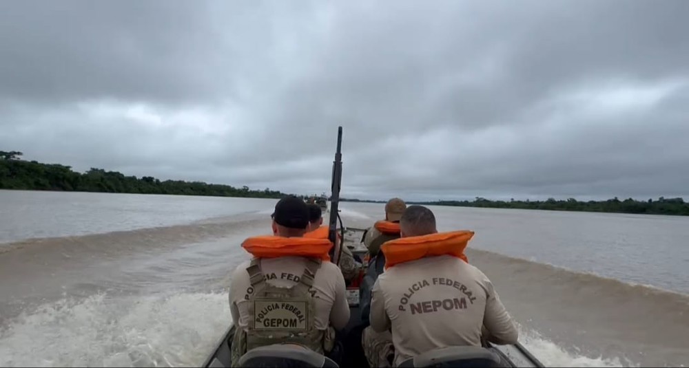 PF realiza operação para coibir garimpo ilegal em Rondônia