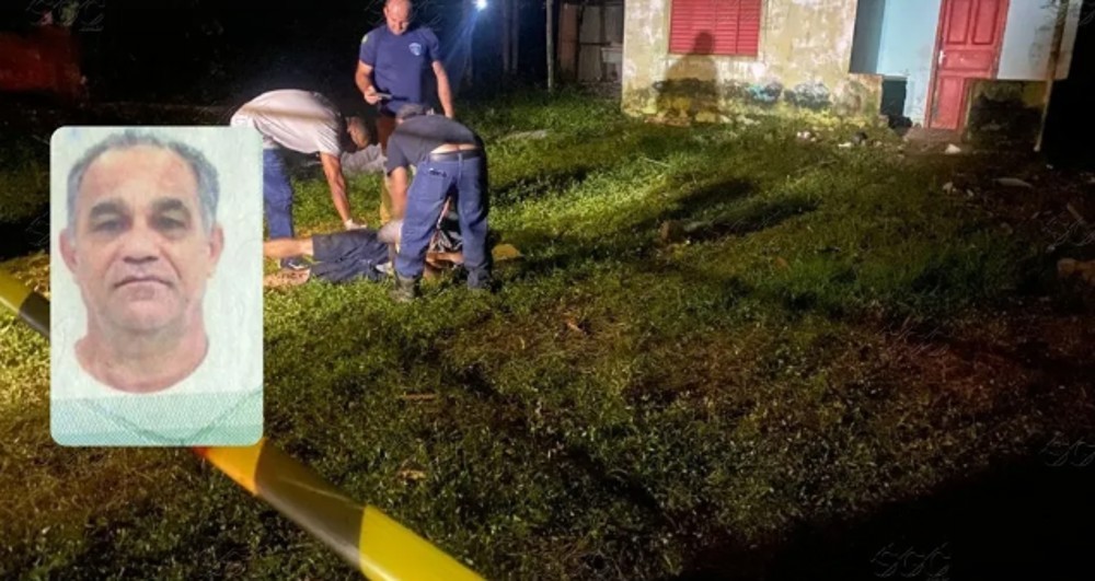 Servidor aposentado morre após tentar atacar moradores e PM com faca, na Estrada do Santo Antônio