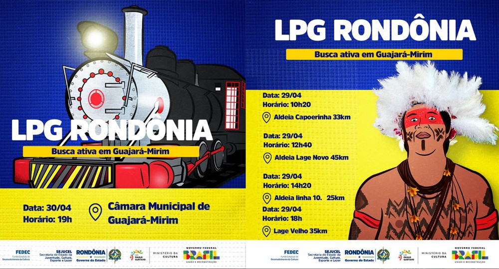 Governo de Rondônia realiza Busca Ativa da Lei Paulo Gustavo