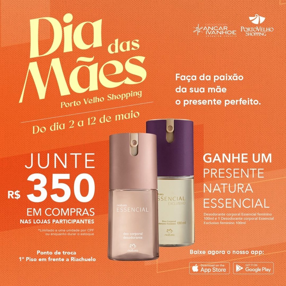 Porto Velho Shopping lança promoção especial para o Dia das Mães